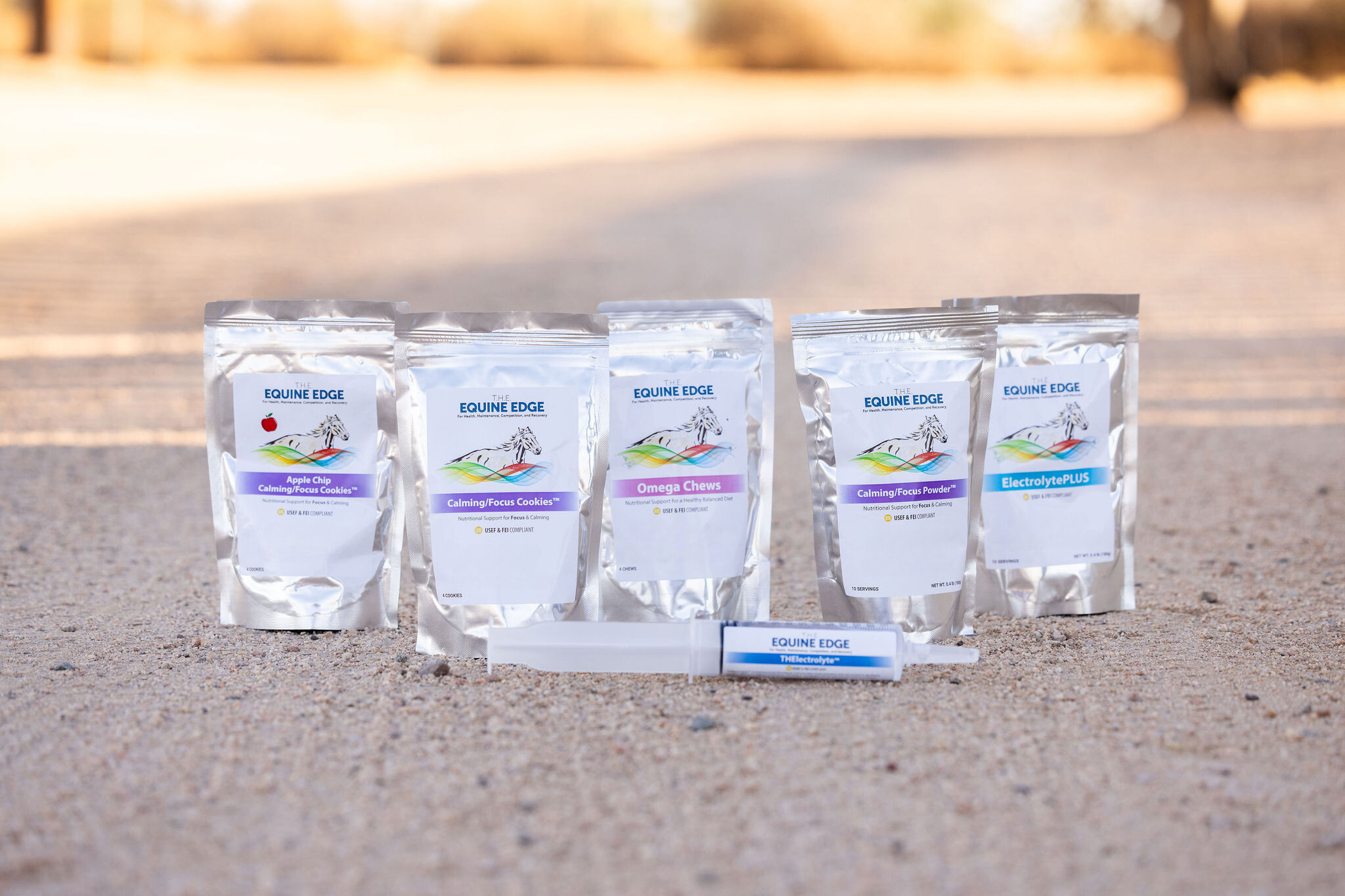 Elevate Your Horse's Well-being with T.H.E. Equine Edge Supplements